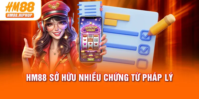 HM88 sở hữu nhiều chứng từ pháp lý